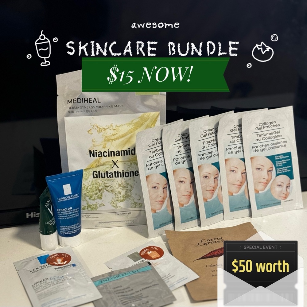 ❤️ Skincare Bundle for $15 ❤️